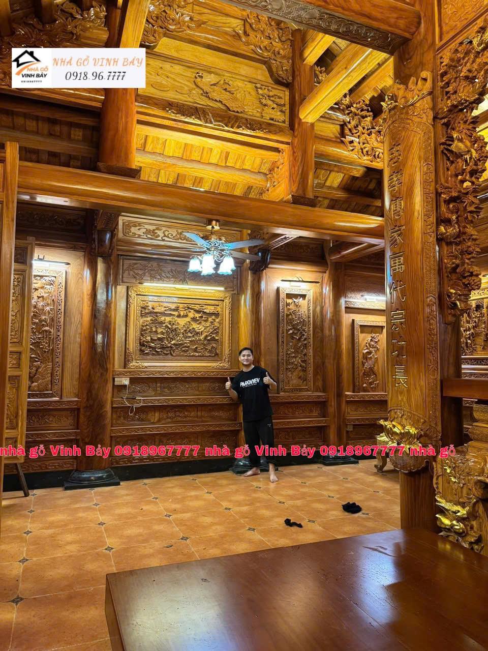 HOÀN THIỆN NHÀ GỖ CỔ TRUYỀN 3 GIAN CHÚ THÀNH – MỄ TRÌ, HÀ NỘI